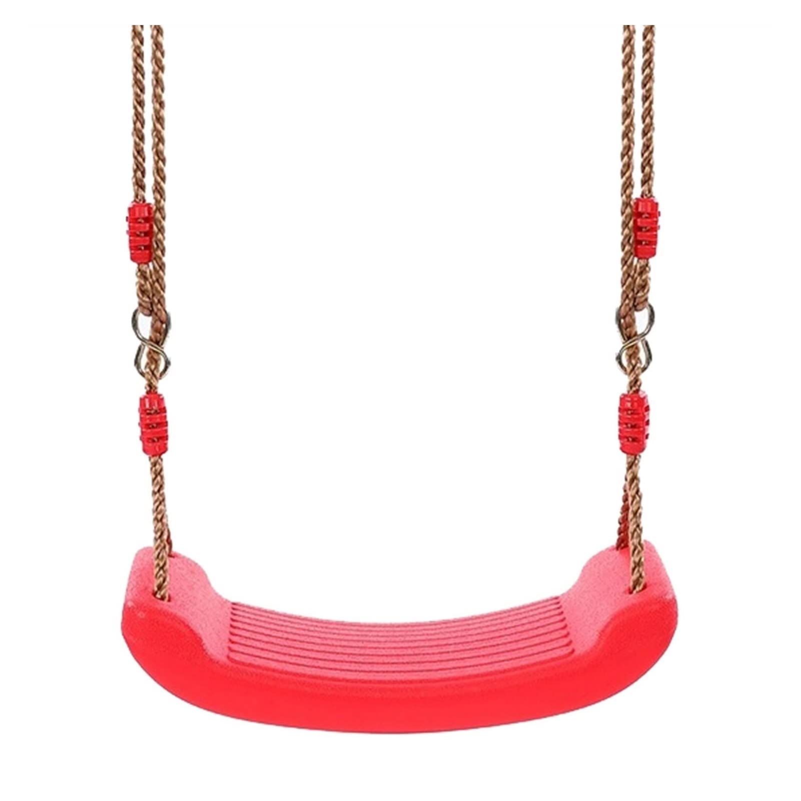 **Adjustable Kids Swing Seat - Portable Outdoor Hanging Garden Swing Chair with Height Adjustment - Safe & Fun Playground Toy for Toddlers & Children (Yellow) - Perfect for Backyards, Parks & Play Areas**