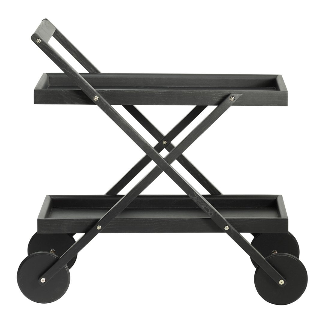 Gunilla Allard Exit Trolley - Stylish Rolling Cart by Design House Stockholm | Perfect for Home, Office & Retail Storage