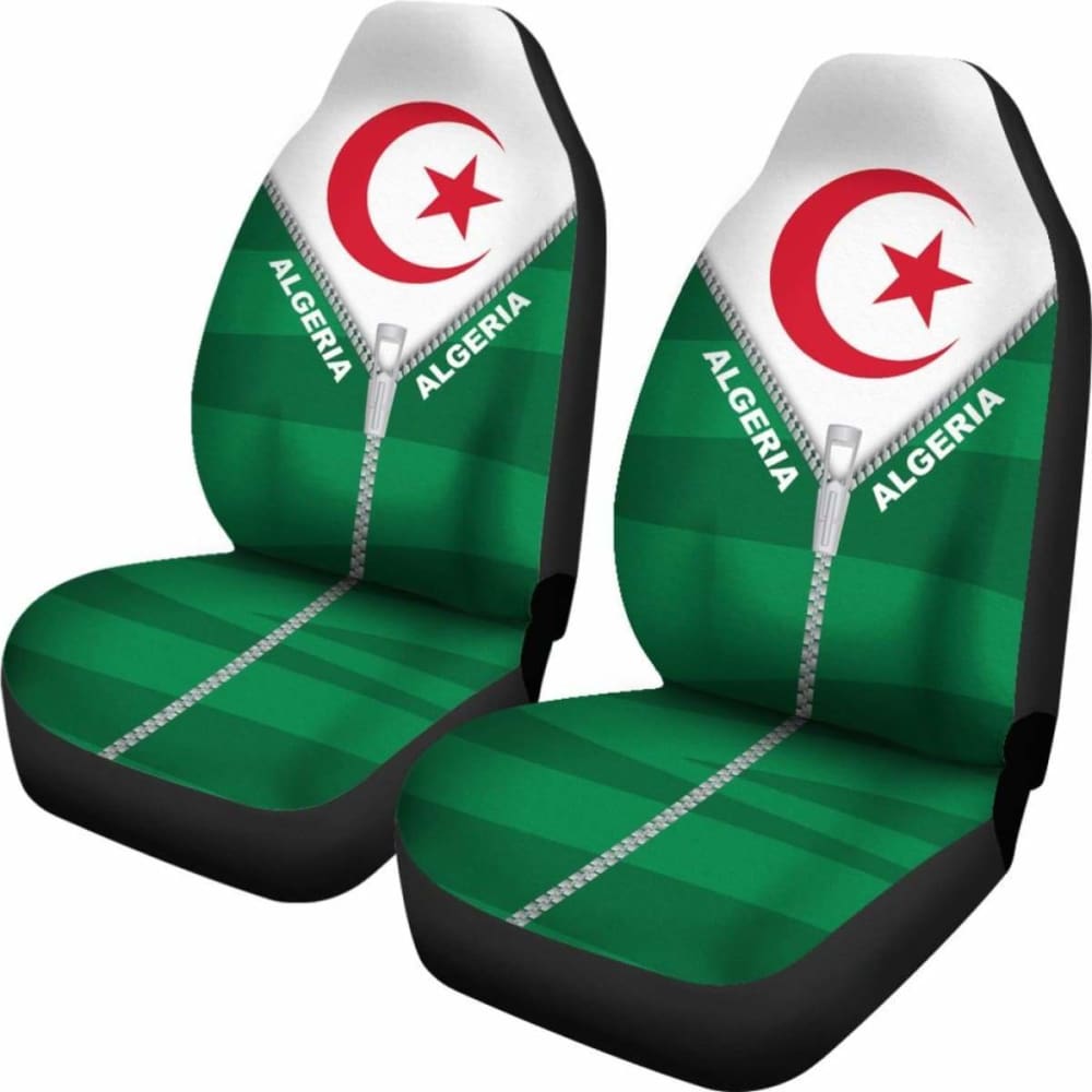 Premium Algeria Car Seat Cover with Straight Zipper Style 192609 - Waterproof & Durable Protection for Cars, Trucks, SUVs - Perfect for Daily Commute, Road Trips & Pet Owners