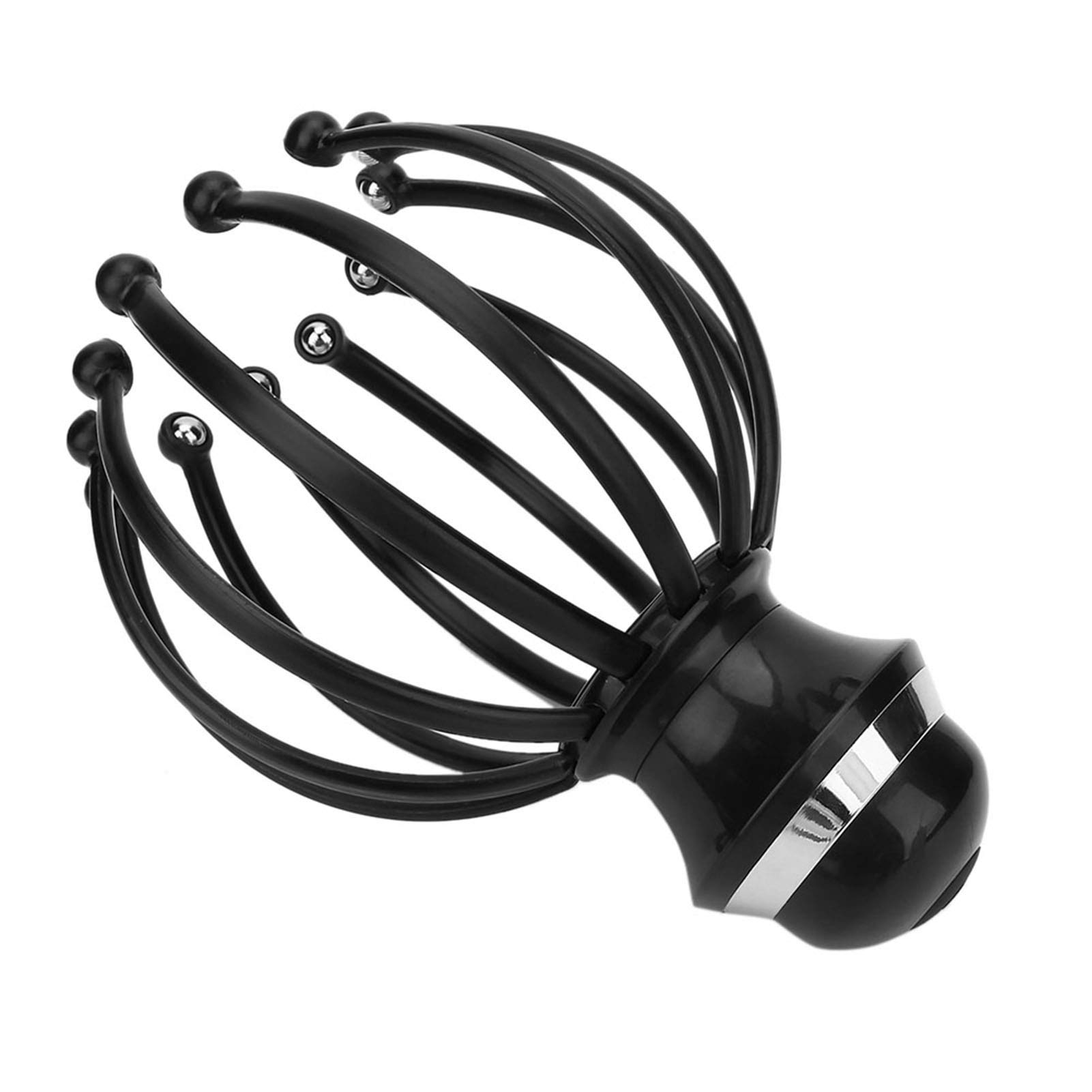 Ymiko Electric Head Massager with 12 Claws - Vibrating Scalp Massager for Stress Relief & Relaxation - Perfect for Home, Office & Travel Use
