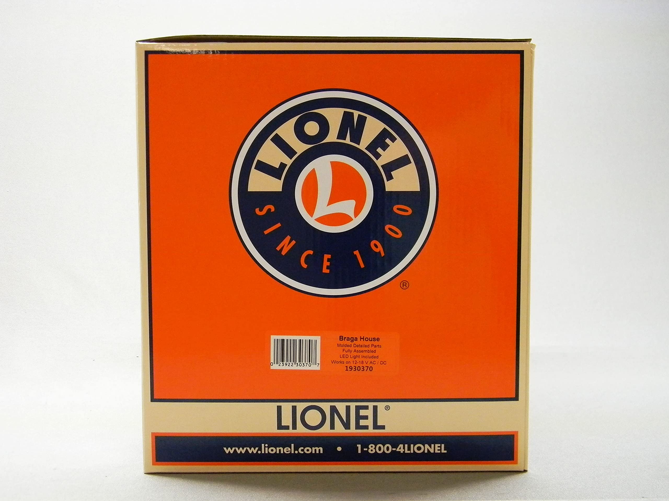 Lionel Electric Train Model Kit - Braga House | HO Scale Model Railroad Set for Collectors & Hobbyists | Perfect for Home Layouts & Displays
