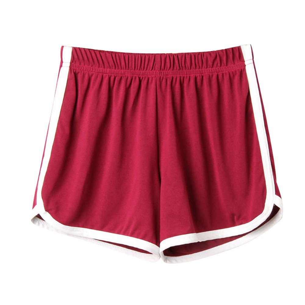 WOCACHI Women's High Waist Yoga Shorts - Velvet Butt Lift for Sports & Summer