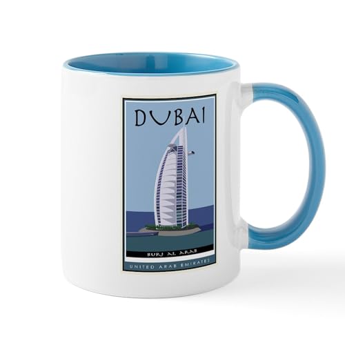 White/Blue Inside - Dubai Mug