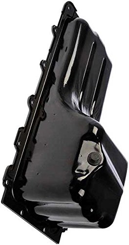APDTY 375152 Engine Oil Pan Replacement - Compatible with Select Vehicle Models | Durable Aluminum Construction for Leak Prevention | Perfect for DIY Auto Repairs & Maintenance