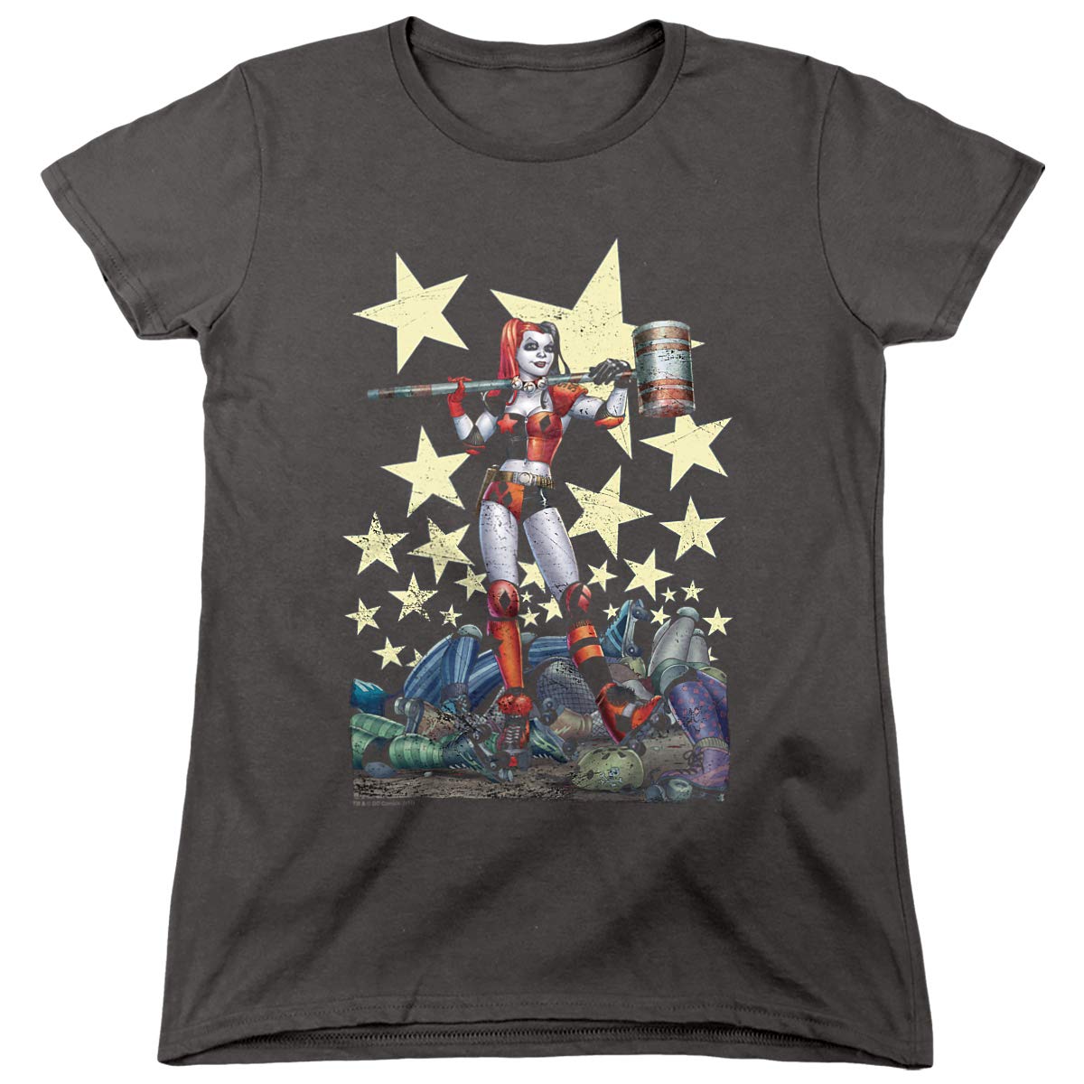 Batman Hammer Time Women's T-Shirt | Superhero Graphic Tee for Women | Casual Wear & Cosplay Outfit