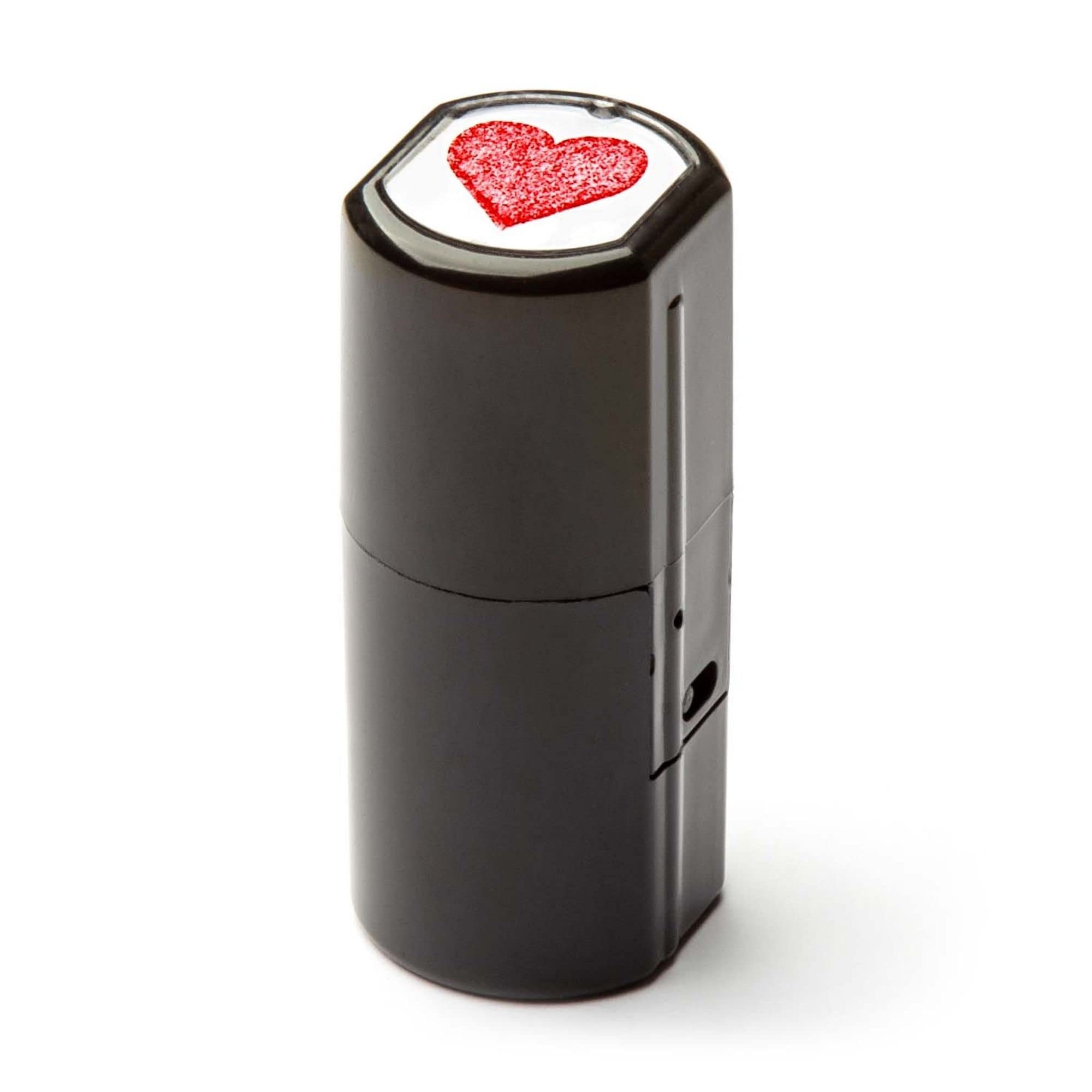 Self Inking Teacher Stamps with Heart Design - Customizable Classroom Stamps for Grading, Encouragement & Organization | Perfect for Homework, Crafts & Reward Systems