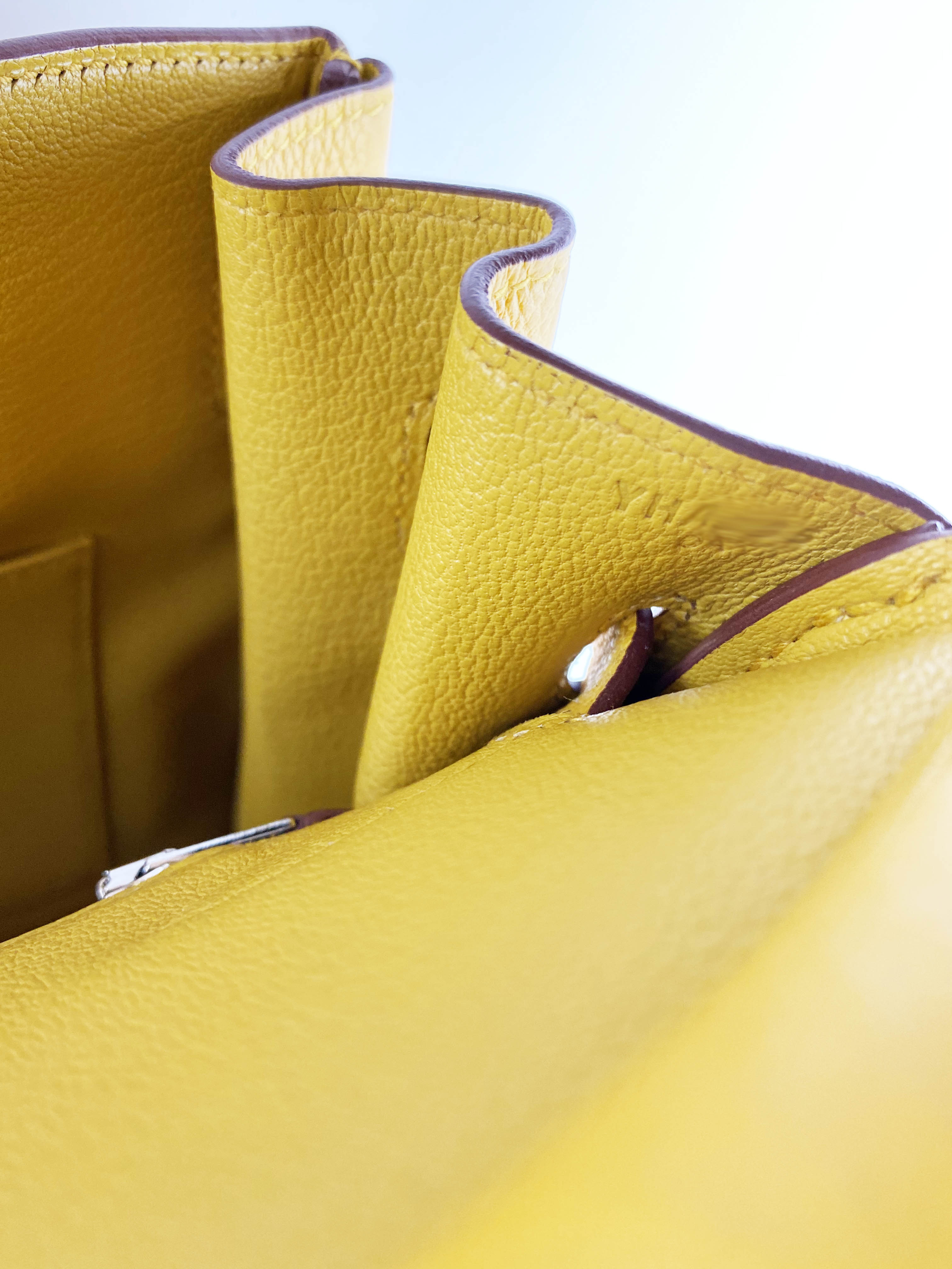 Hermes Jaune Amber Birkin 30 Bag - Authentic Luxury Handbag for Women | Perfect for Work, Travel & Special Occasions