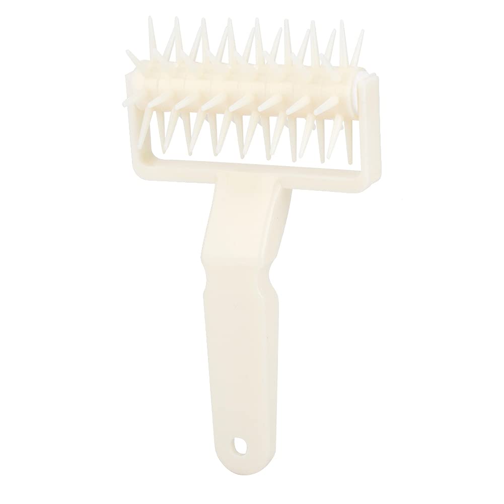 Needle Wheels Cutter Dough Puncher & Roller - High-Impact Plastic Bakery Tool for Pizza Crust, Pastry & Bread Making - Easy to Clean Kitchen Essential for Home Bakers & Professional Chefs - Perfect for Homemade Pies, Cookies & Artisan Breads