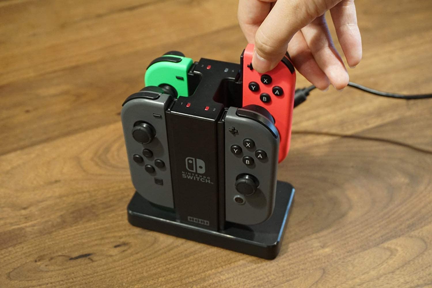 Nintendo Switch Joy-Con Charging Dock - Dual Controller Charging Station for Nintendo Switch & Switch OLED - Perfect for Gaming Sessions & Multiplayer Play