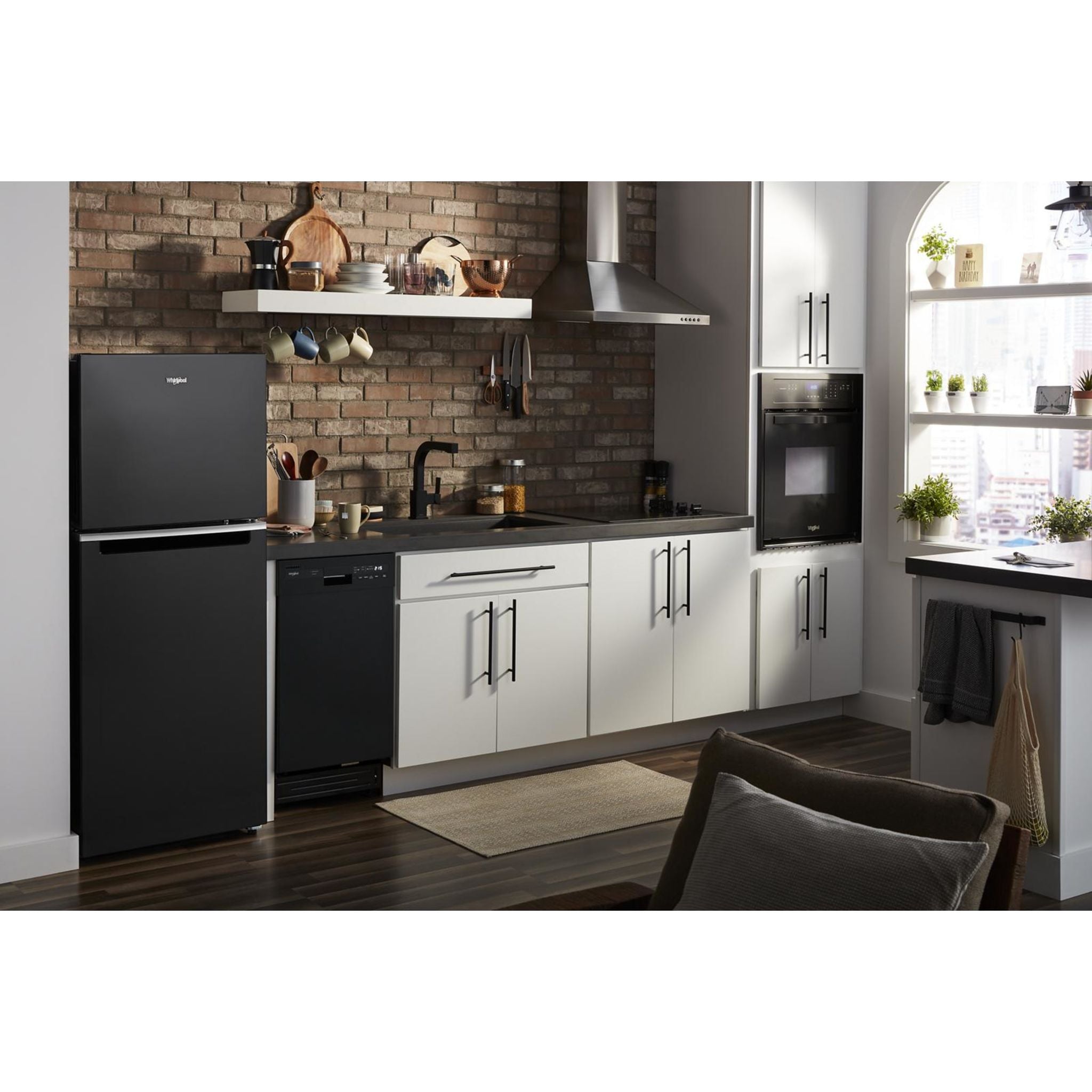 Whirlpool 24 Inch Black Electric Cooktop - WCE55US4HB Model | Perfect for Modern Kitchens, Apartments & Small Spaces