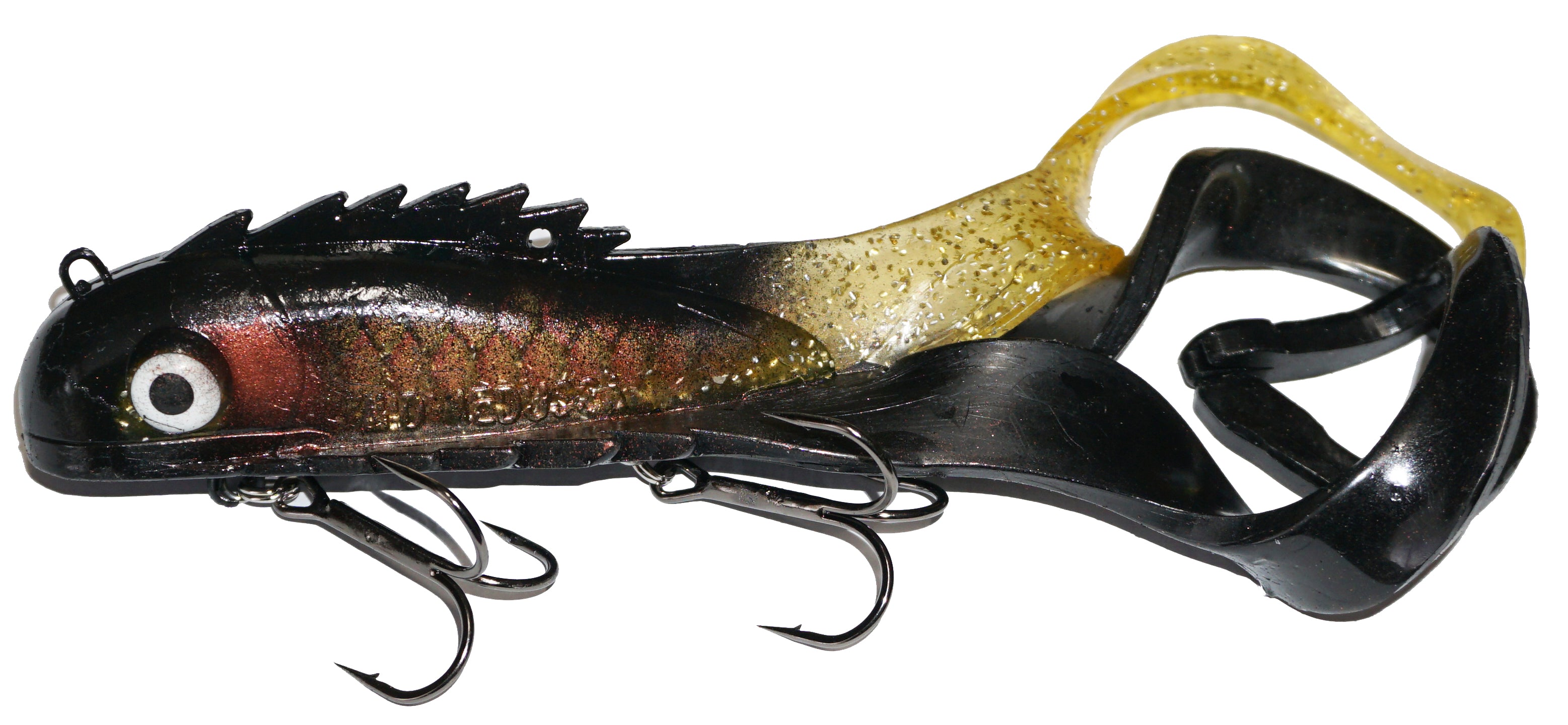 Chaos Tackle Mid Medussa Fishing Lure - Premium Soft Plastic Bait for Bass, Walleye, and Trout - Perfect for Freshwater and Saltwater Fishing Adventures