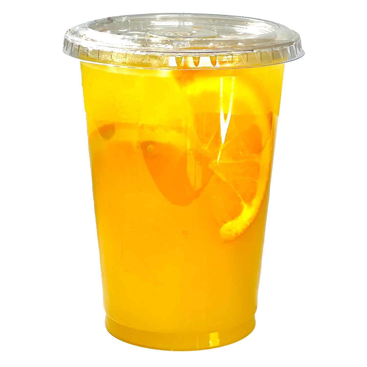 EcoQuality Clear Plastic Disposable Cups with Lids - 14oz (1000 Pack) | Crystal Clear PET Cold Drink Cups for Smoothies, Iced Coffee, Juice & Cocktails | Perfect for Parties, Cafes, Restaurants & Events | BPA-Free & Eco-Friendly