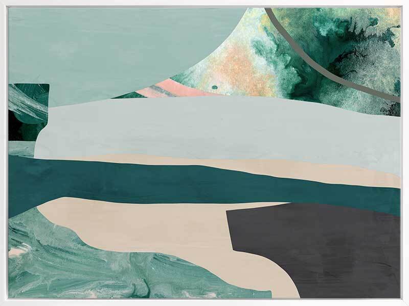 Deep Dive Canvas Art Print - Ocean Themed Wall Decor for Living Room, Bedroom & Office | High-Quality Framed Artwork