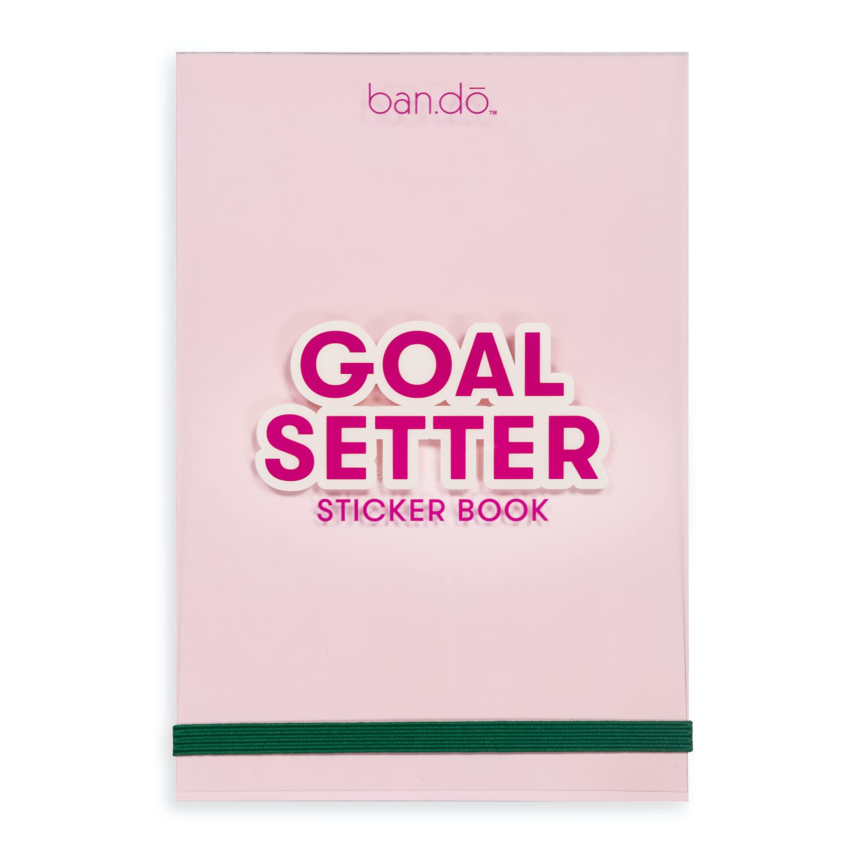 ban.do Goal Setting Sticker Book - 35 Colorful Fun Sticker Sheets for Journals, Planners & Scrapbooks | Positive Affirmation Stickers for Bullet Journaling, DIY Crafts & Gift Giving