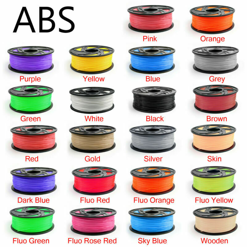 1.75mm MakerBot PETG PLA TPU 3D Printer Filament - 1kg (2.2lb) Spool for RepRap, ABS & More - Perfect for DIY Projects, Prototyping & Home 3D Printing