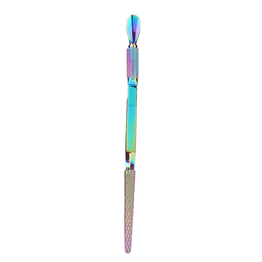 Professional Stainless Steel Nail Art Clips - Multi-Function Cuticle Pusher & Nail Extension Shaping Tool for Salon & Home Manicure | Perfect for DIY Nail Art, Acrylics & Gel Extensions