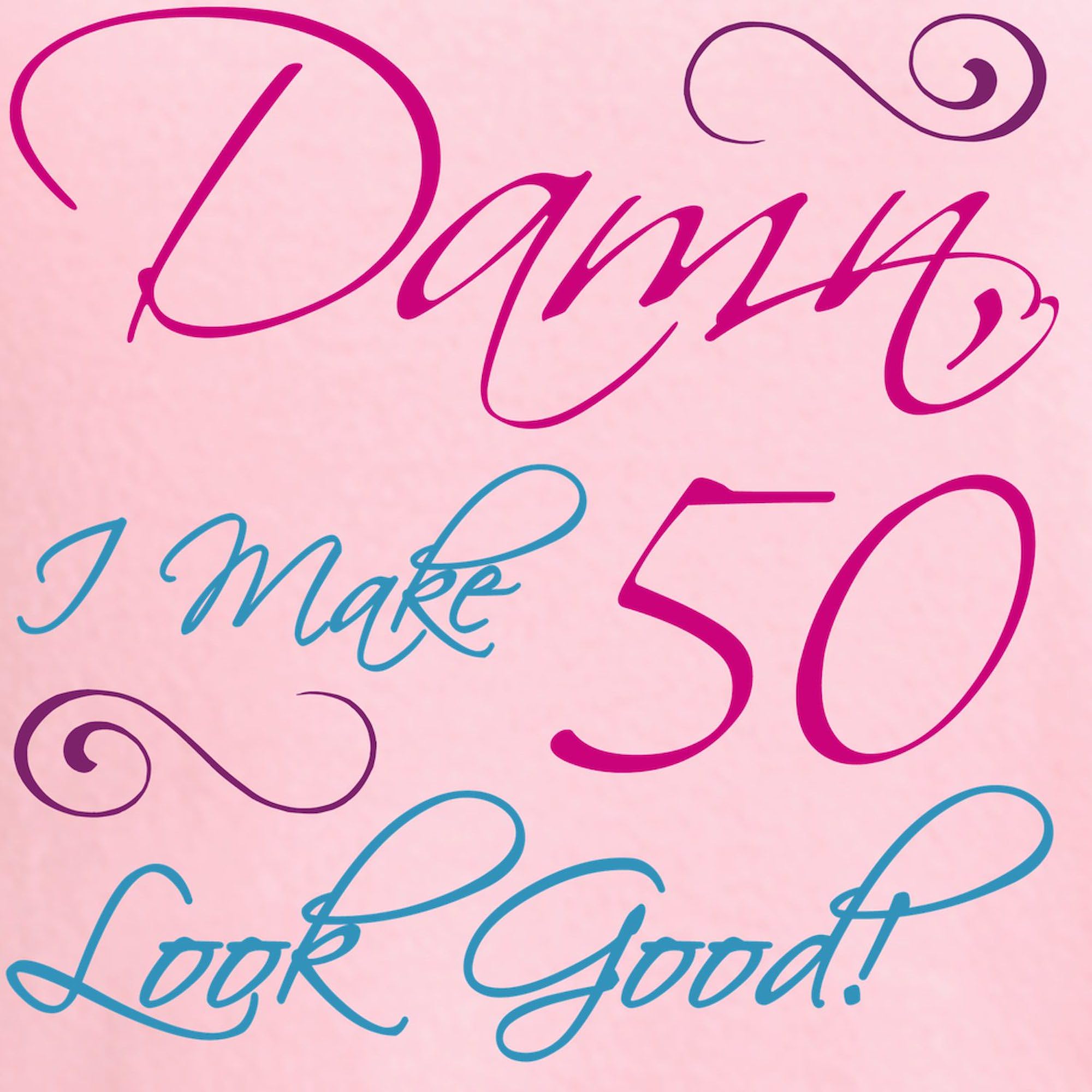 50th Birthday Humor Women's Nightshirt - Soft Long Sleeve Cotton Pajama Top for Women | Comfortable Sleepwear for Birthday Parties, Girls Night Out & Relaxing at Home