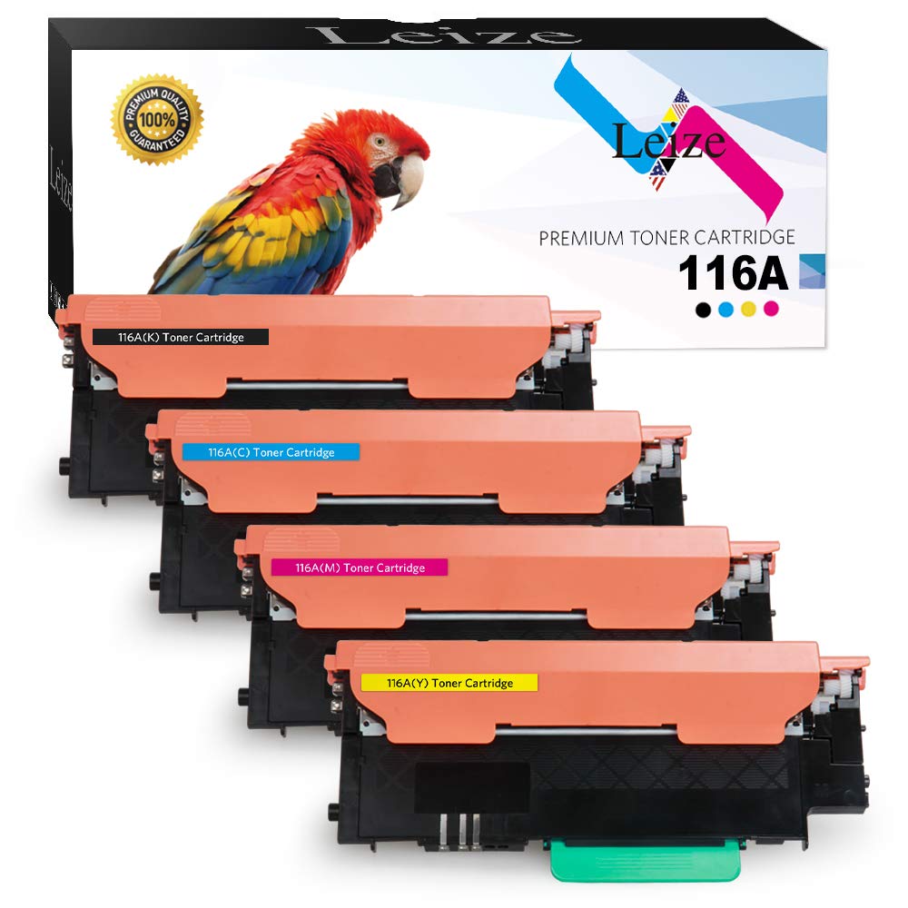 HP 116A W2060A W2061A W2062A W2063A Compatible Toner Cartridge Replacement (4-Pack, KCMY) for HP Color Laser MFP 179fnw 178nw 150nw 150a 150 MFP 178 179 Printers - Perfect for Office & Home Printing Needs