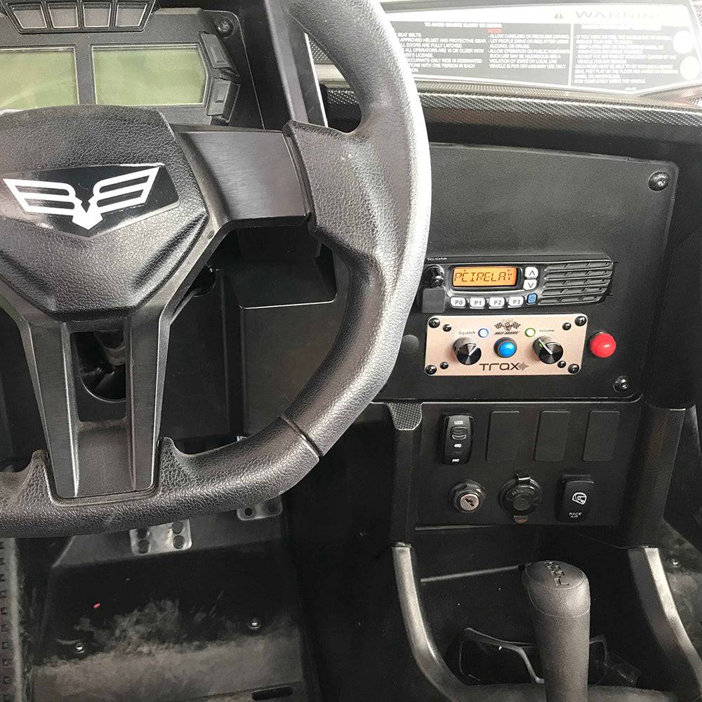 Wildcat XX Radio & Intercom Mount Bracket - Heavy Duty Universal Fit for Off-Road Vehicles, ATVs, UTVs & Motorcycles - Secure Communication Solution for Adventure Riding, Hunting & Outdoor Exploration