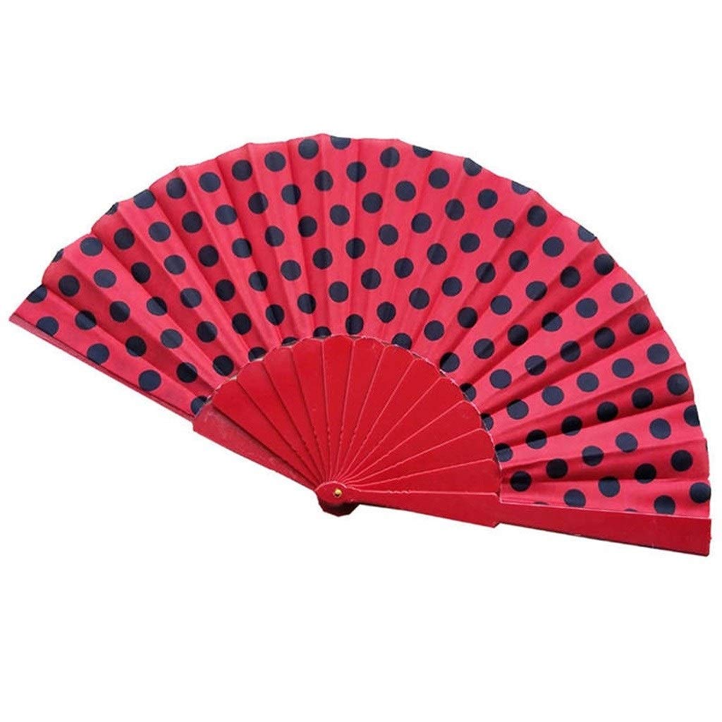 Vintage Chinese Style Folding Paper Hand Fan - Portable Mini Wedding Party Decoration, Summer Cooling Accessory for Outdoor Events, Home Decor & Cultural Performances