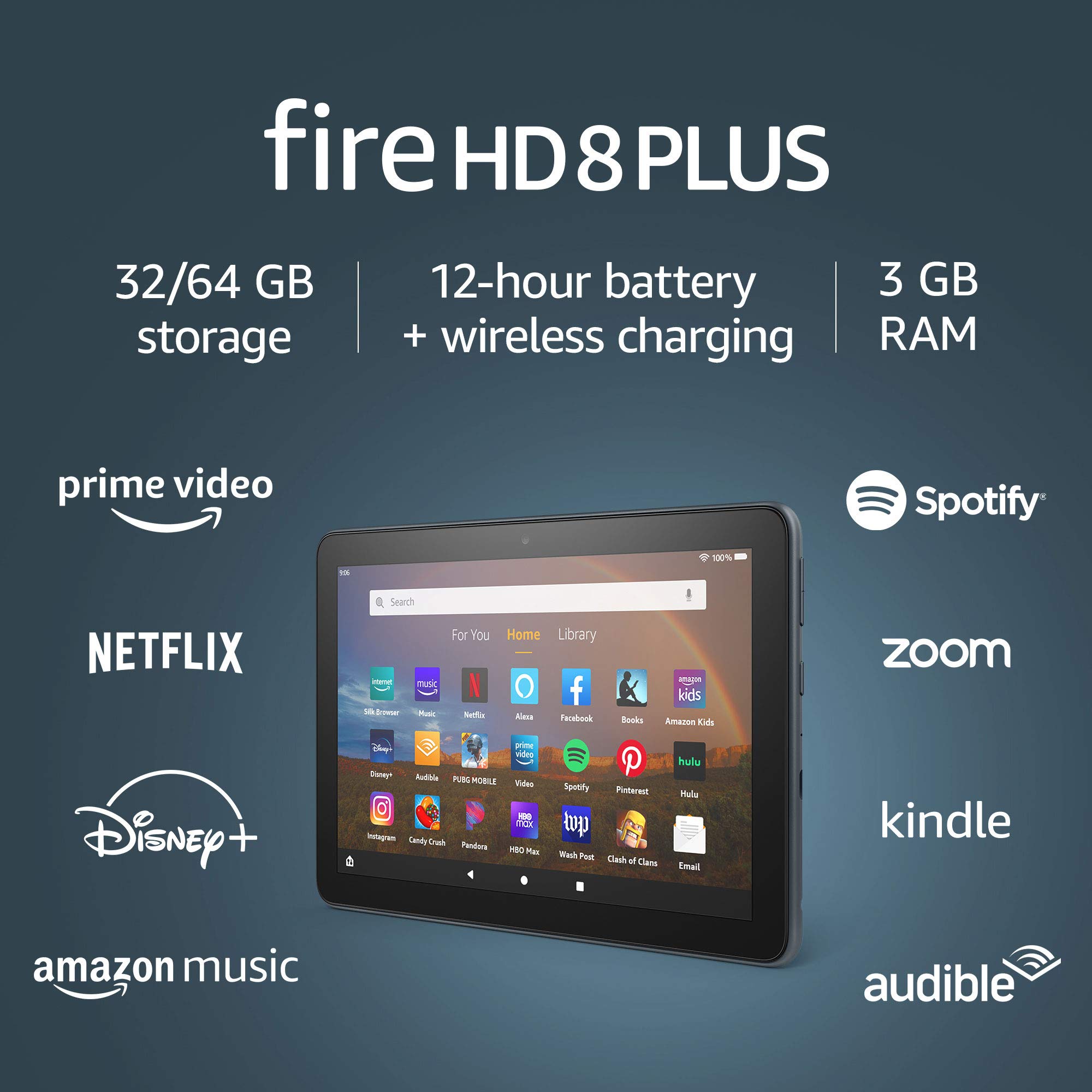 Fire HD 8 Plus Tablet (2020 Model) - 8