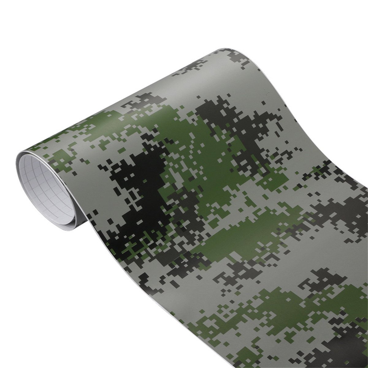 Digital Camo Car Vinyl Wrap Film - 12