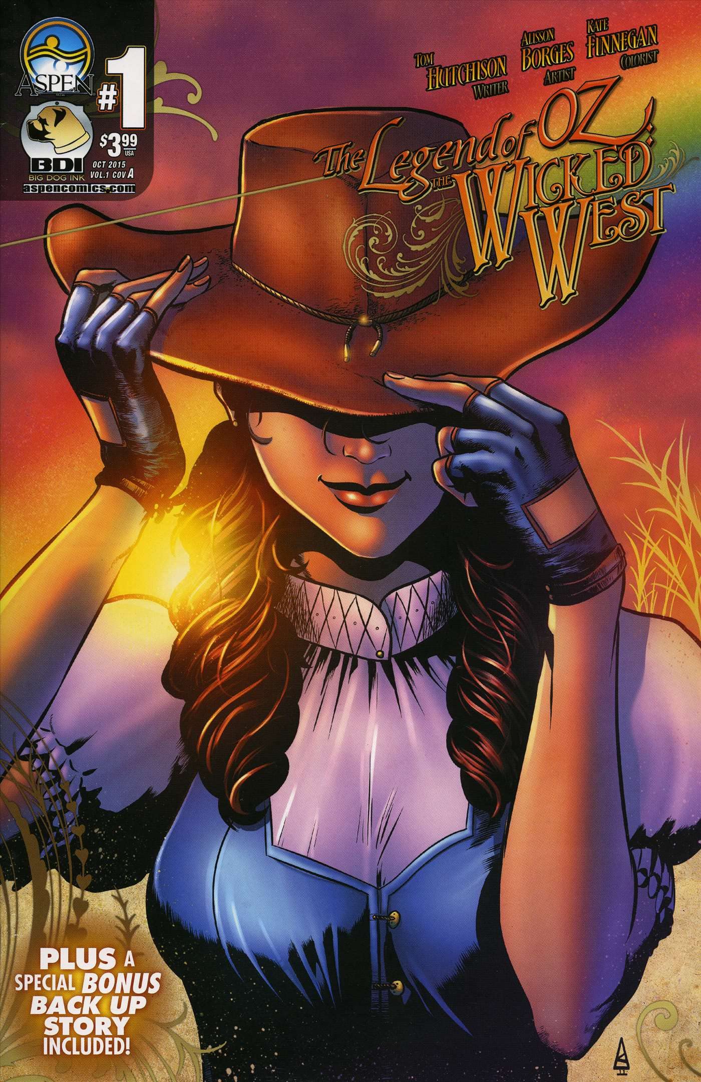 Legend Of Oz: The Wicked West (3rd Series) #1A VF/NM - Aspen Comics | Rare Collectible Comic Book for Fans & Collectors - Perfect for Display, Gifts, and Comic Book Collections