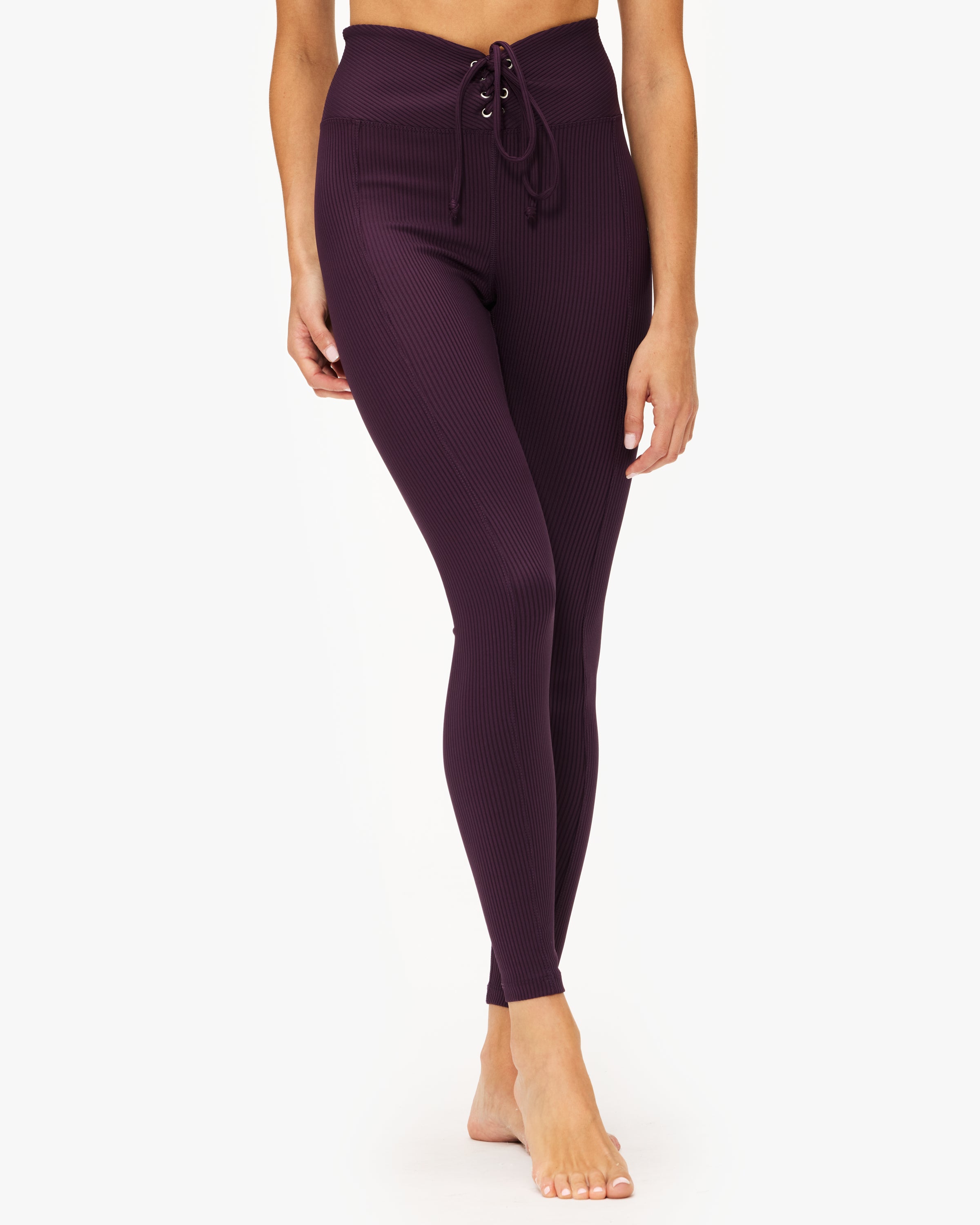 Year Of Ours Ribbed Football Leggings - High Waist Yoga Pants for Women, Workout Running Gym Sports - Perfect for Football Training, Yoga & Active Lifestyle
