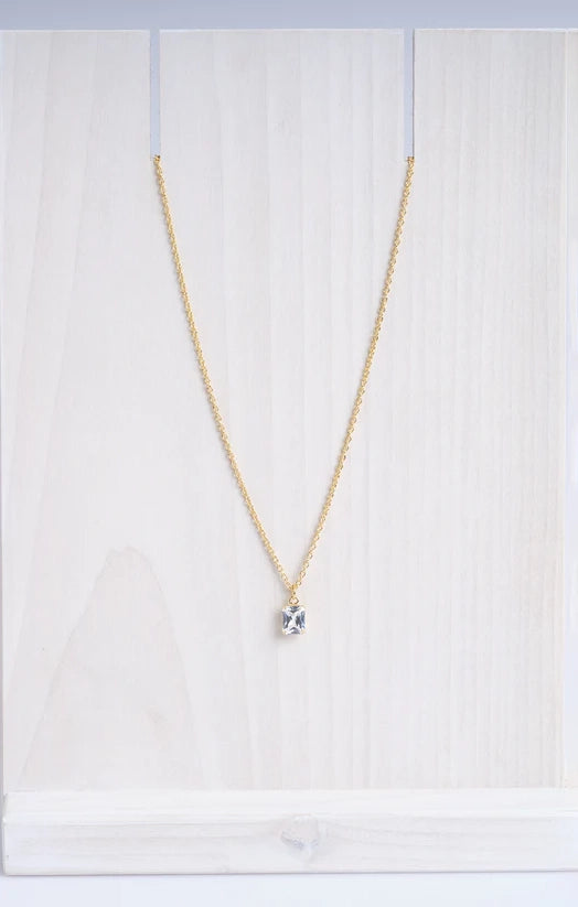 Faithy Jewels Leigh Necklace - 14K Gold Plated Dainty Chain Necklace for Women, Elegant Layering Jewelry Gift for Her, Perfect for Everyday Wear & Special Occasions