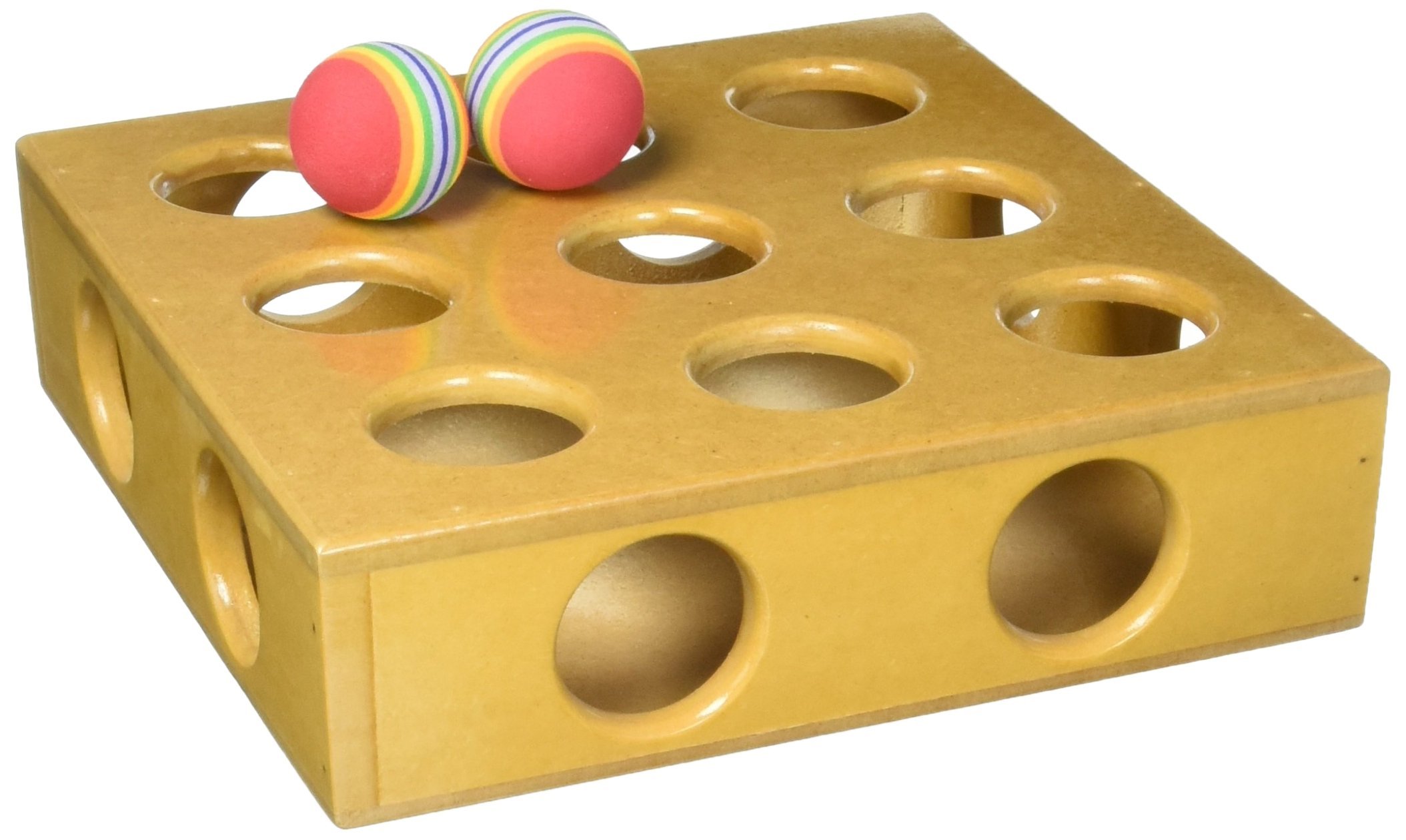 Interactive Smart Cat Peek Toy Box - Engaging Puzzle Toy for Indoor Cats - Hide & Seek Game for Kittens & Adult Cats - Perfect for Playtime & Mental Stimulation
