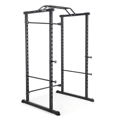 Circuit Fitness AMZ 600CG Power Cage with Adjustable Multi-Position Grip Bar - Home Gym Strength Training Equipment for Weightlifting, Squats & Full-Body Workouts