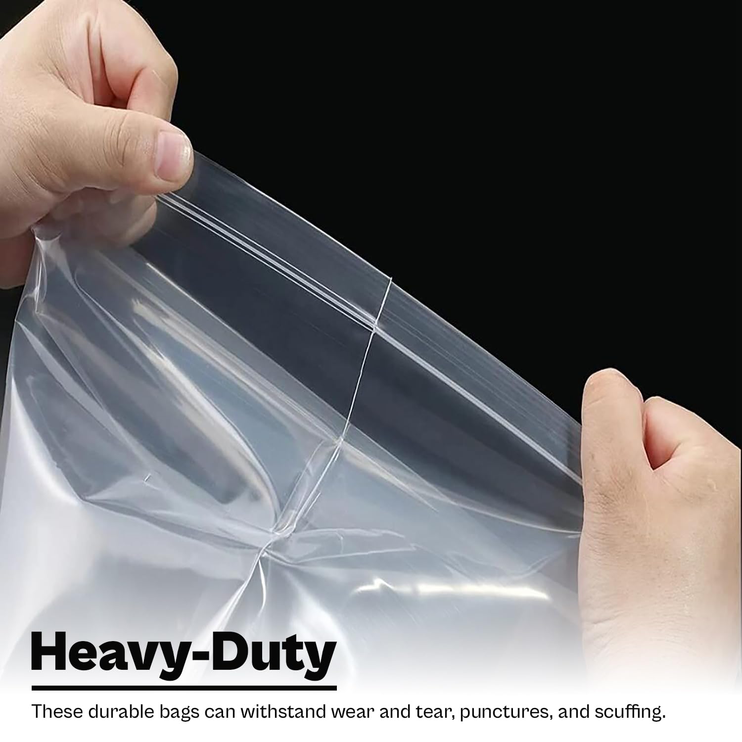 MMBM 13x15 Inch Clear Reclosable Zipper Bags - 2000 Pack of 2 Mil Durable Poly Plastic Storage Bags for Organizing Small Parts, Crafts & Office Supplies | Perfect for Home, Workshop & Retail Use