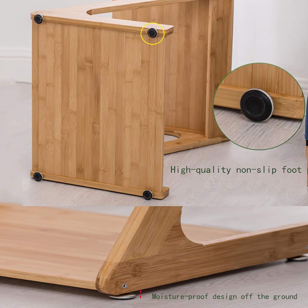 Modern Z-Shaped Coffee Table with Wheels - Adjustable Mobile Side Table for Living Room, Bedroom, Balcony - 47cm Snack Table & Sofa End Table (Color B) - Perfect for Small Spaces, TV Dinners, and Bedside Use