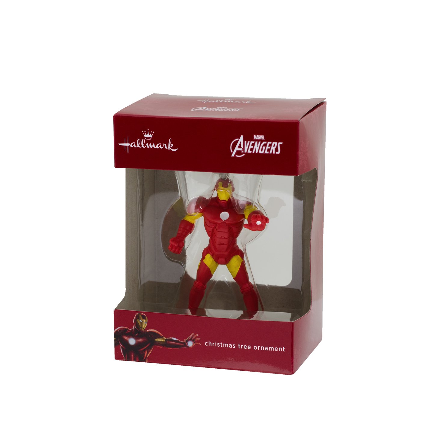 Hallmark Iron Man Holiday Ornament - Marvel Avengers Christmas Tree Decorations for Superhero Fans | Perfect for Xmas Party, Home Decor & Gift Giving