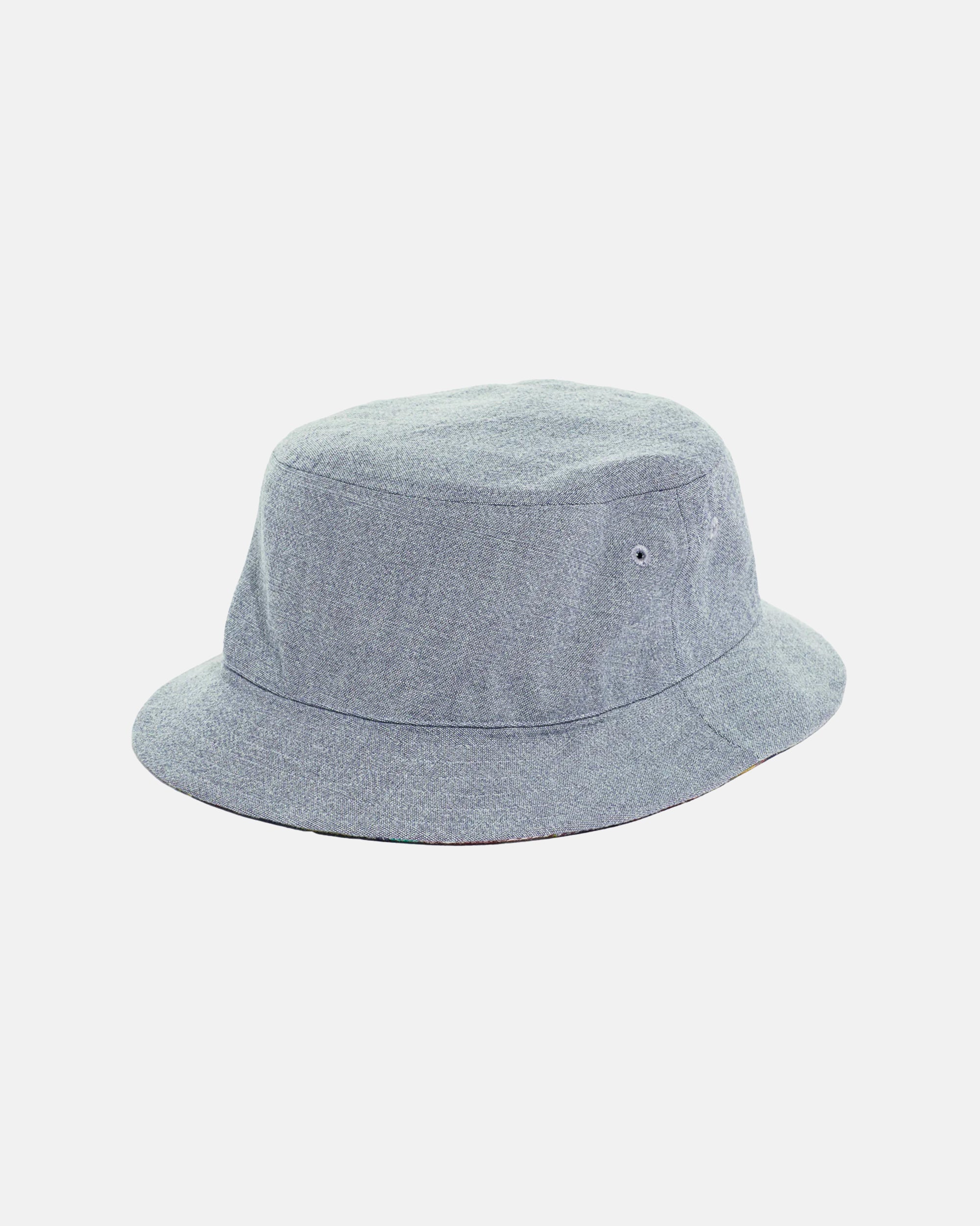 J. PRESS x QUAKER MARINE Reversible Madras Bucket Hat for Men & Women - Sun Protection Outdoor Beach Fishing Hats for Summer Travel & Vacation