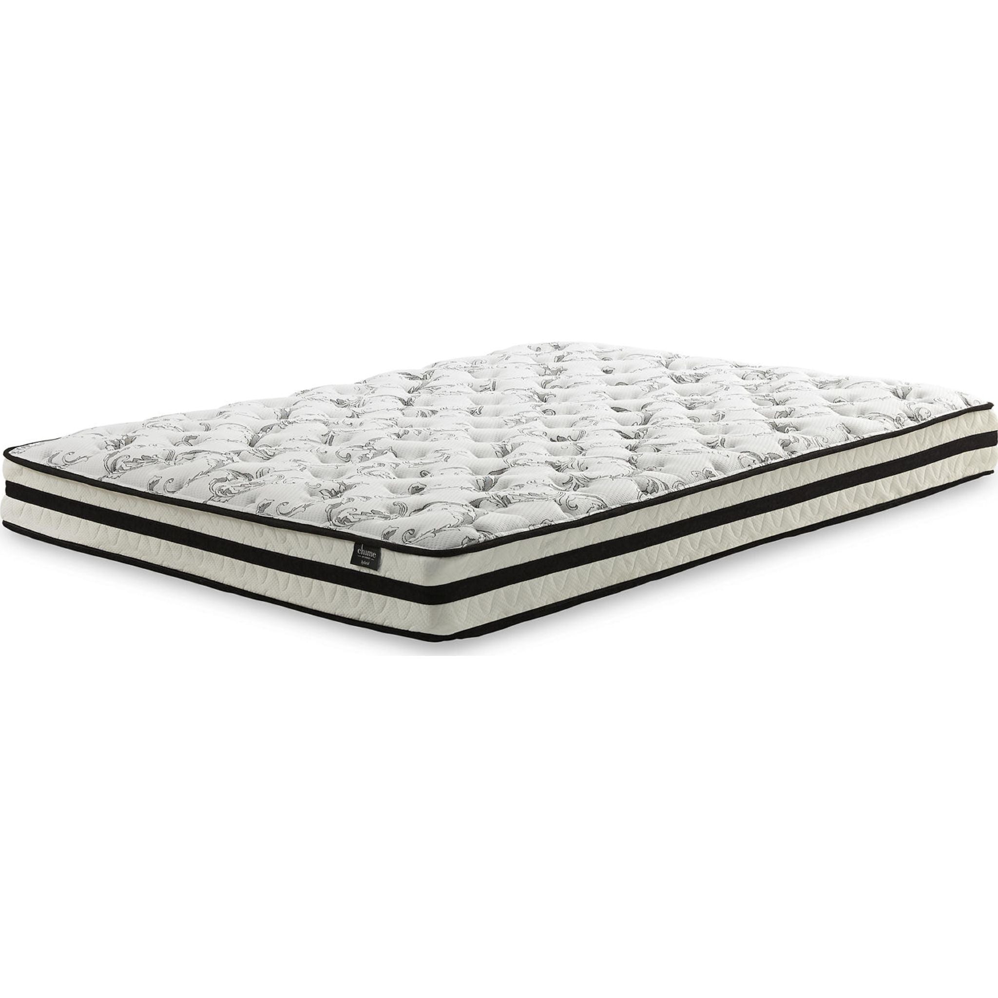 Ashley 8 Inch Twin Size Chime Innerspring Mattress for Kids & Teens - Supportive Bed for Guest Rooms, Dormitories & Daybeds