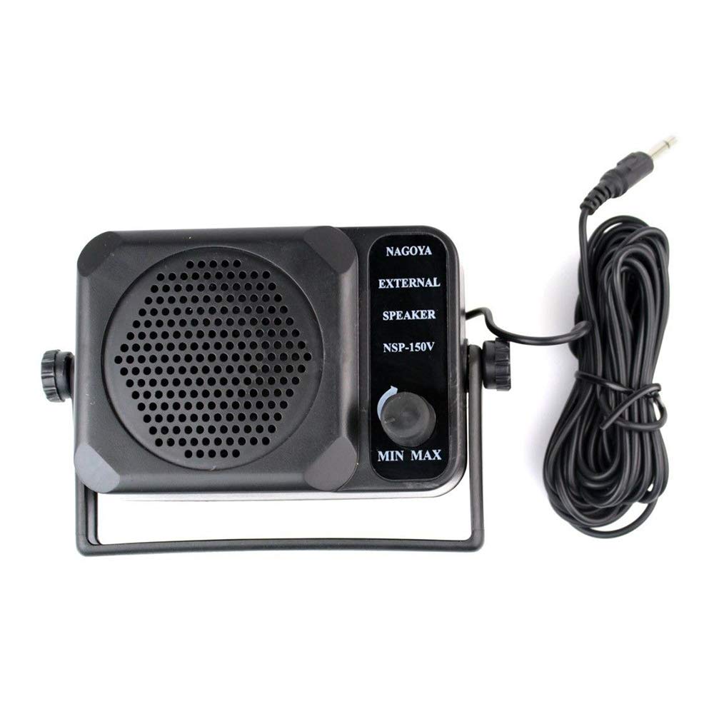 Oikabio CB Radio External Speaker - 150V Ham Speaker for VHF UHF Radio, Perfect for Truckers, Off-Roading & Emergency Communication