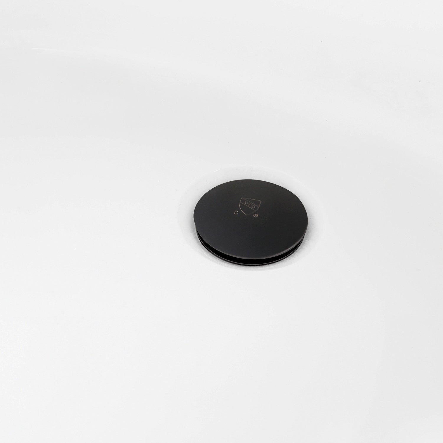 Aqua Eden 59 Inch Acrylic Oval Freestanding Bathtub - Glossy White/Matte Black Slipper Tub with Drain | Modern Bathroom Luxury for Spa-Like Relaxation at Home
