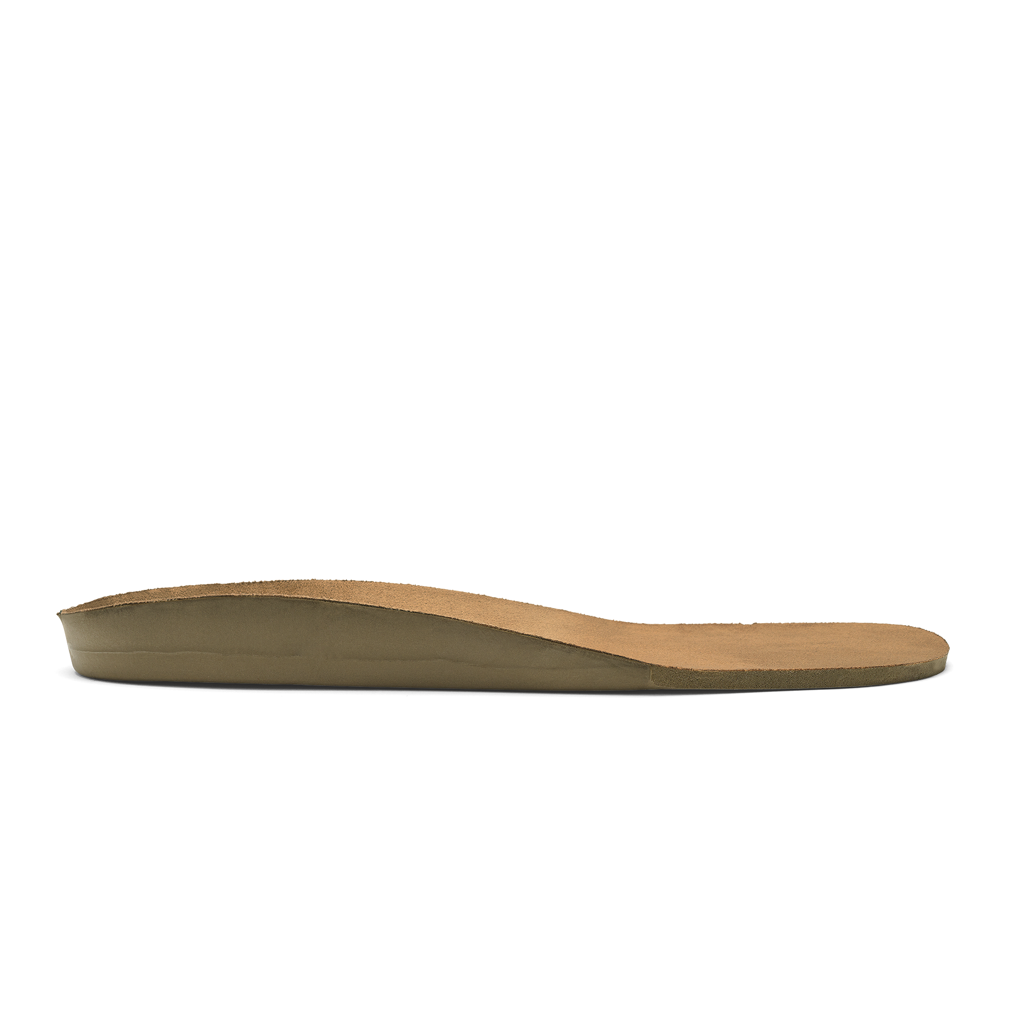 Men's Comfortable Relaxed Insole - Soft Tan Cushion for All-Day Support - Perfect for Walking, Running & Work Shoes
