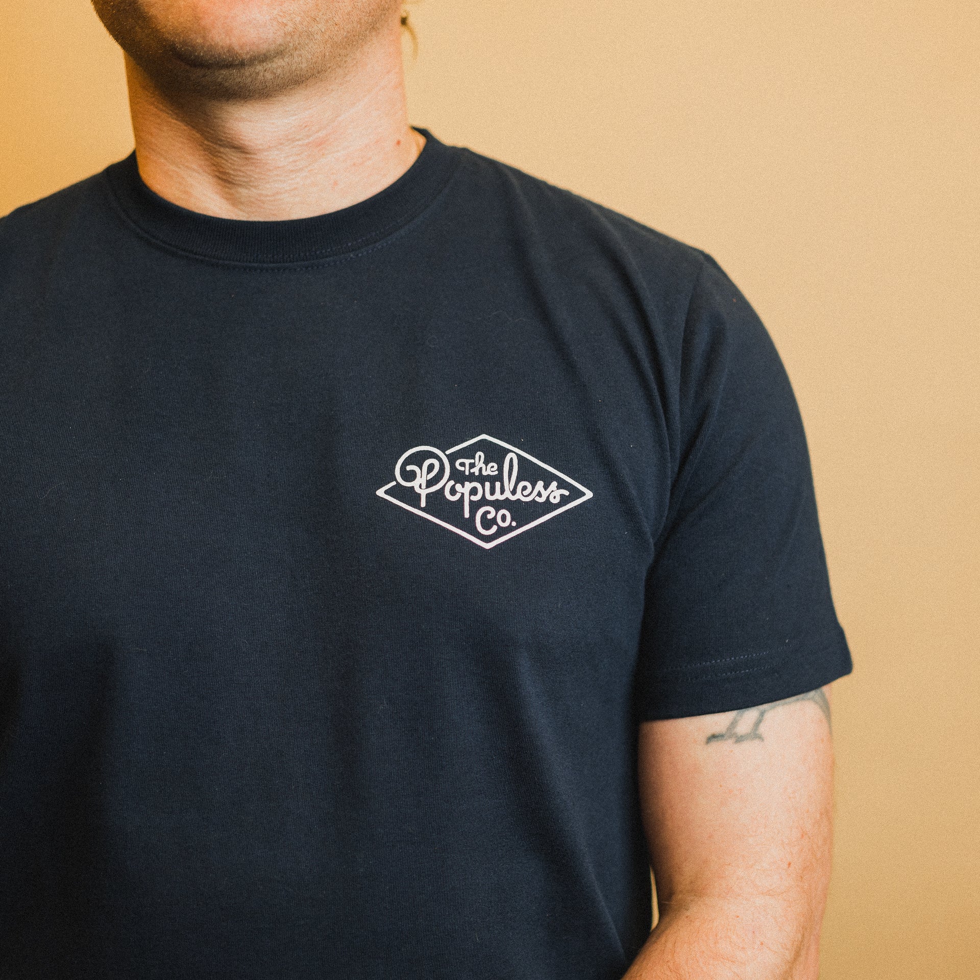 Skinny Dyck Transport Graphic T-Shirt - Navy Blue Cotton Tee for Men & Women | Casual Wear, Street Style, Everyday Outfits