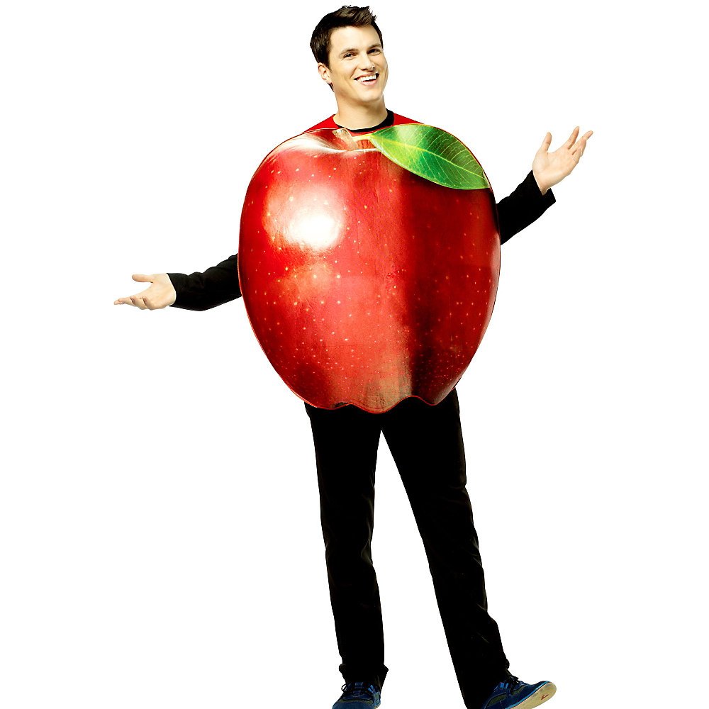 Realistic Apple Prop - Rasta Imposta for Halloween & Decor