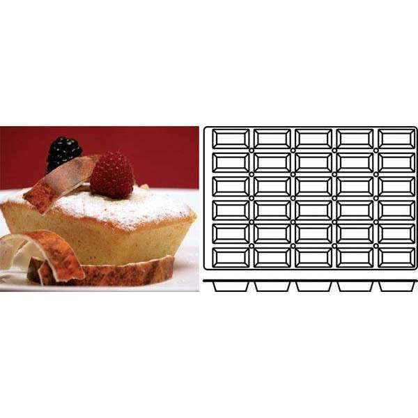 Premium Silikomart™ Silicone Cake Molds for Baking - Non-Stick, Flexible, Reusable for Cupcakes, Desserts & Chocolate Making - Perfect for Home Bakers & Professional Chefs