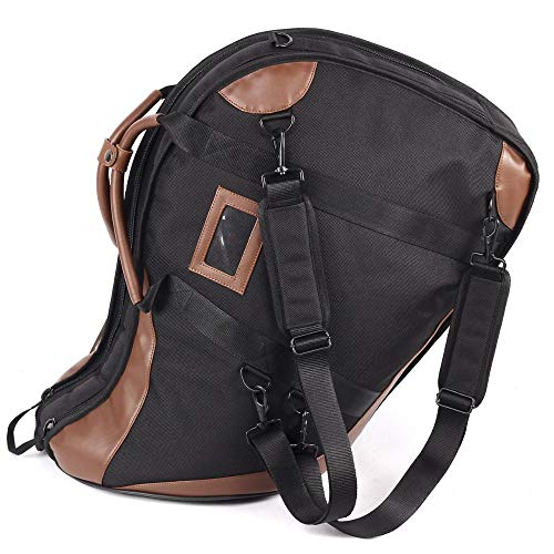 Integrated Style Black Horn Bag