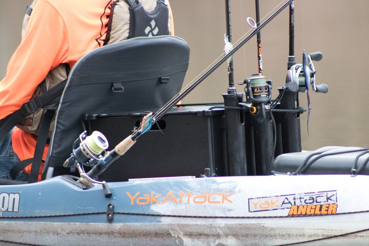 BlackPak Kayak Fishing Crate - Heavy Duty Storage for Fishing Gear | Perfect for Kayak Anglers & Outdoor Adventures