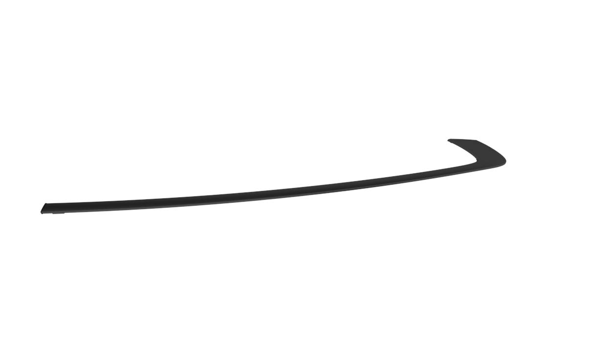 Mopar 57010506AM Dodge Charger Exterior Passenger Rear Molding - Replacement Trim for 2015-2020 Models | Perfect for Car Restoration & Customization Projects