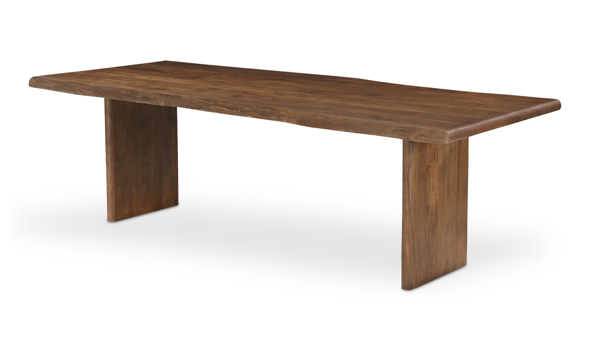 Lila Large Dining Table - Solid Wood Brown Finish | Perfect for Family Gatherings & Dinner Parties