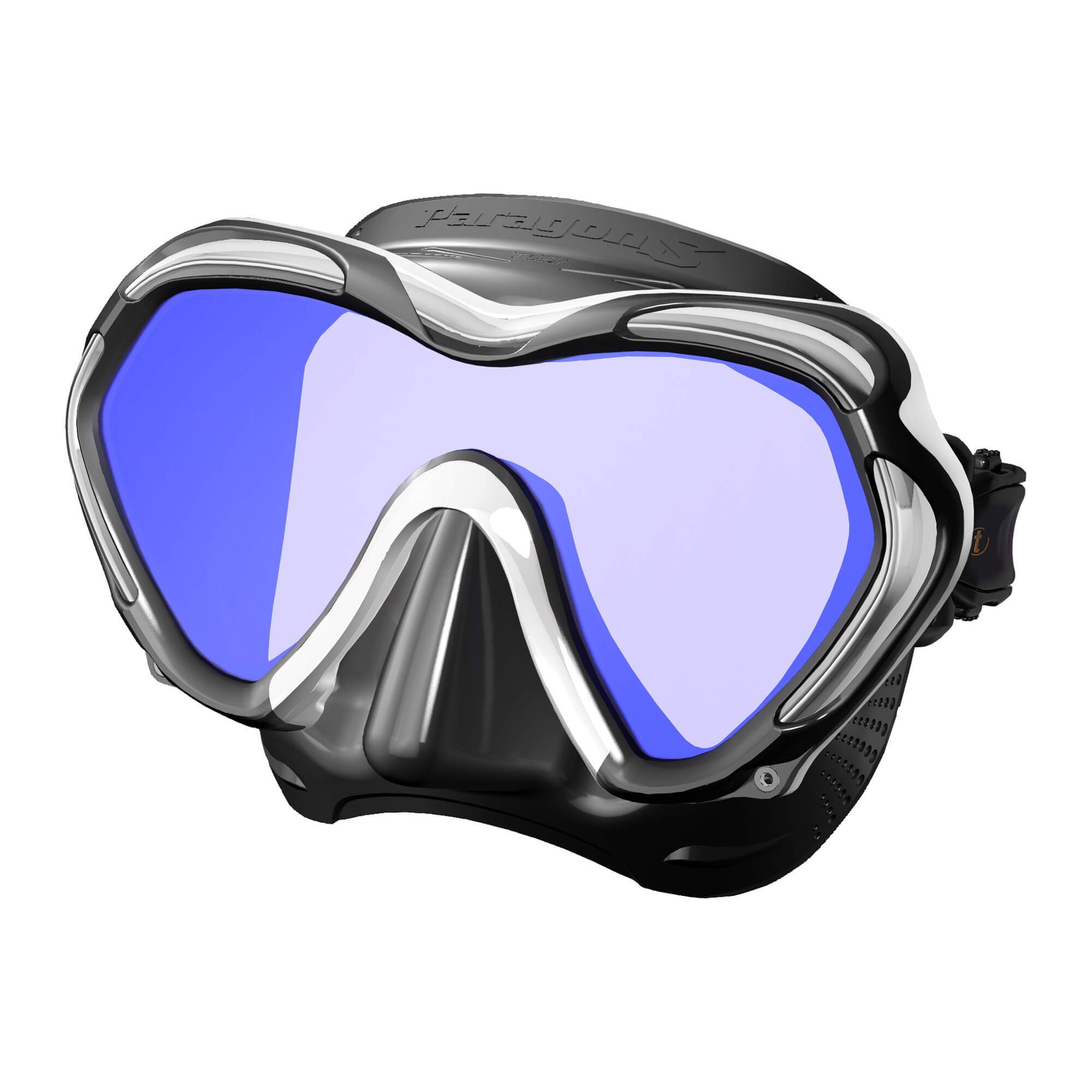 TUSA Paragon S Scuba Diving Mask - Comfortable Snorkeling & Freediving Mask with Tempered Glass for Clear Underwater Vision - Perfect for Ocean Adventures, Snorkeling Trips & Scuba Diving