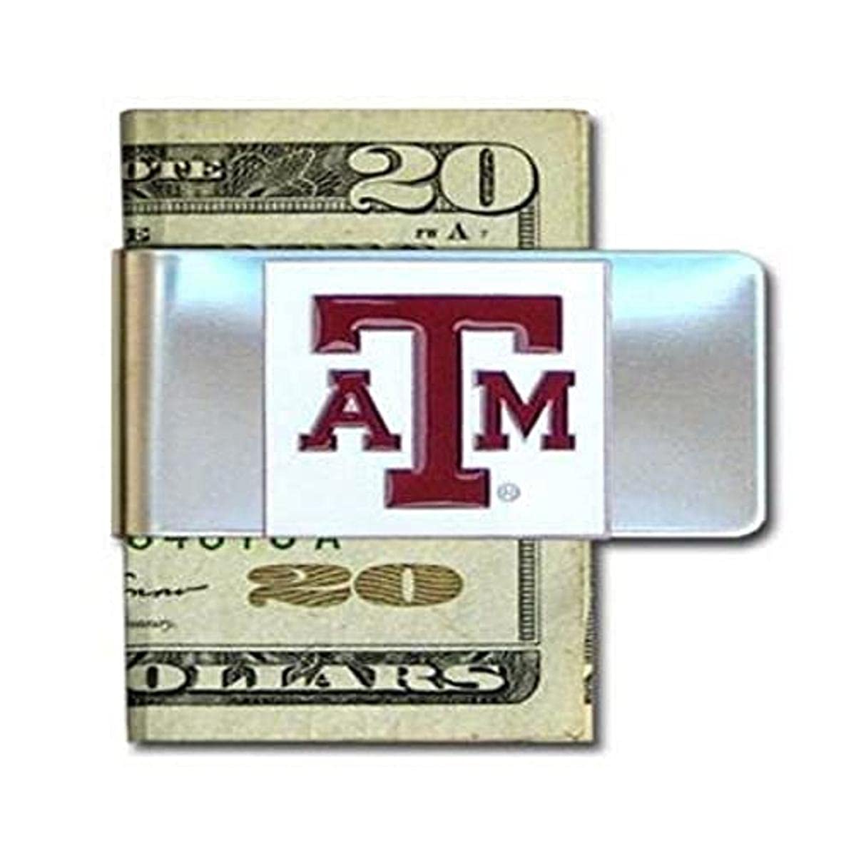 Siskiyou Sports NCAA Steel Money Clip - Durable & Stylish Wallet Accessory for Men - Perfect for Gifts, Graduation, and Everyday Use