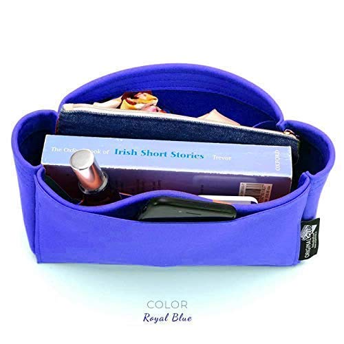 Stylish Suede Leather 2-Piece Bag & Purse Organizer Set – Compatible with Designer Bags Like NeoNoe | Perfect for Travel, Work & Everyday Use