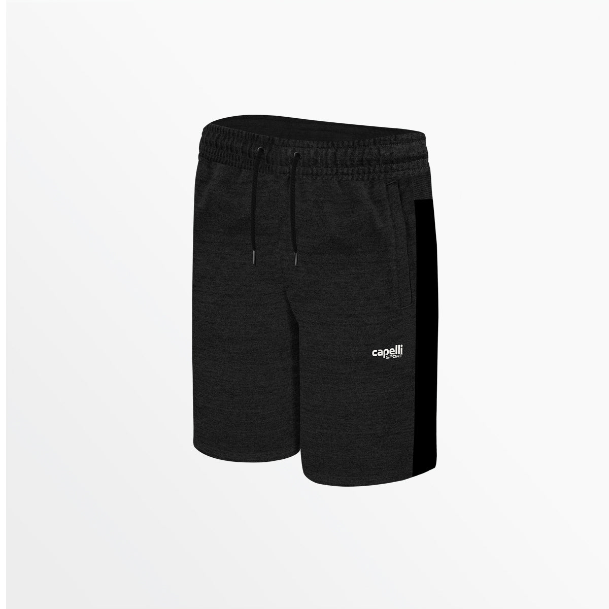 Youth Heather Grey Cotton Shorts for Boys & Girls - Comfortable Casual Wear for Summer, Sports & Outdoor Activities